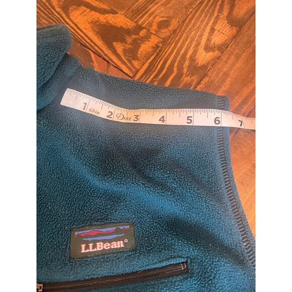 LL Bean Colorblock Fleece Vest Men XL Travel Camping Outdoor Hiking Layer Warm - Picture 6 of 11